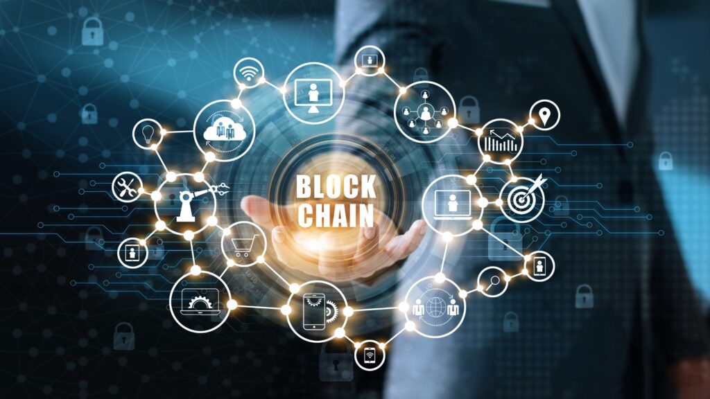 Block chain animation